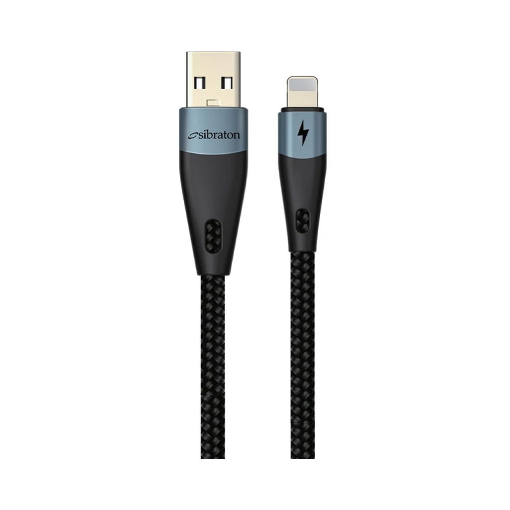 کابل لایتنینگ سیبراتون مدل Sibraton S665i طول 1 متر با گارانتی 36 ماهه شرکتی