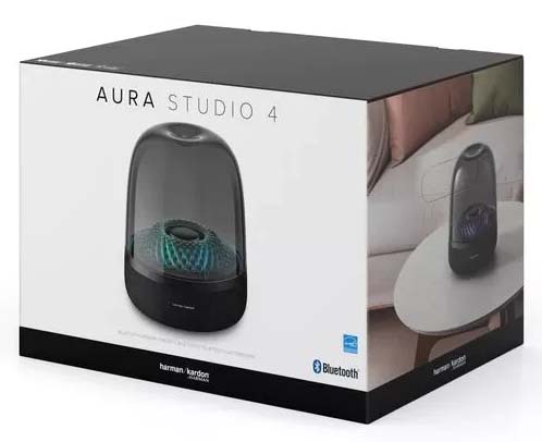 اسپیکر بلوتوثی قابل حمل هارمن کاردن 130 وات مدل Harman Kardon Aura Studio 4 با گارانتی 18 ماهه شرکتی - 4