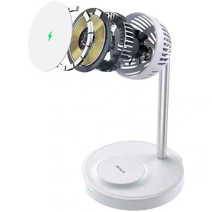 شارژر بی سیم 15 وات و پایه نگهدارنده موبایل مک دودو مدل Mcdodo CH-2150 با گارانتی 18 ماهه شرکتی — تصویر ۸