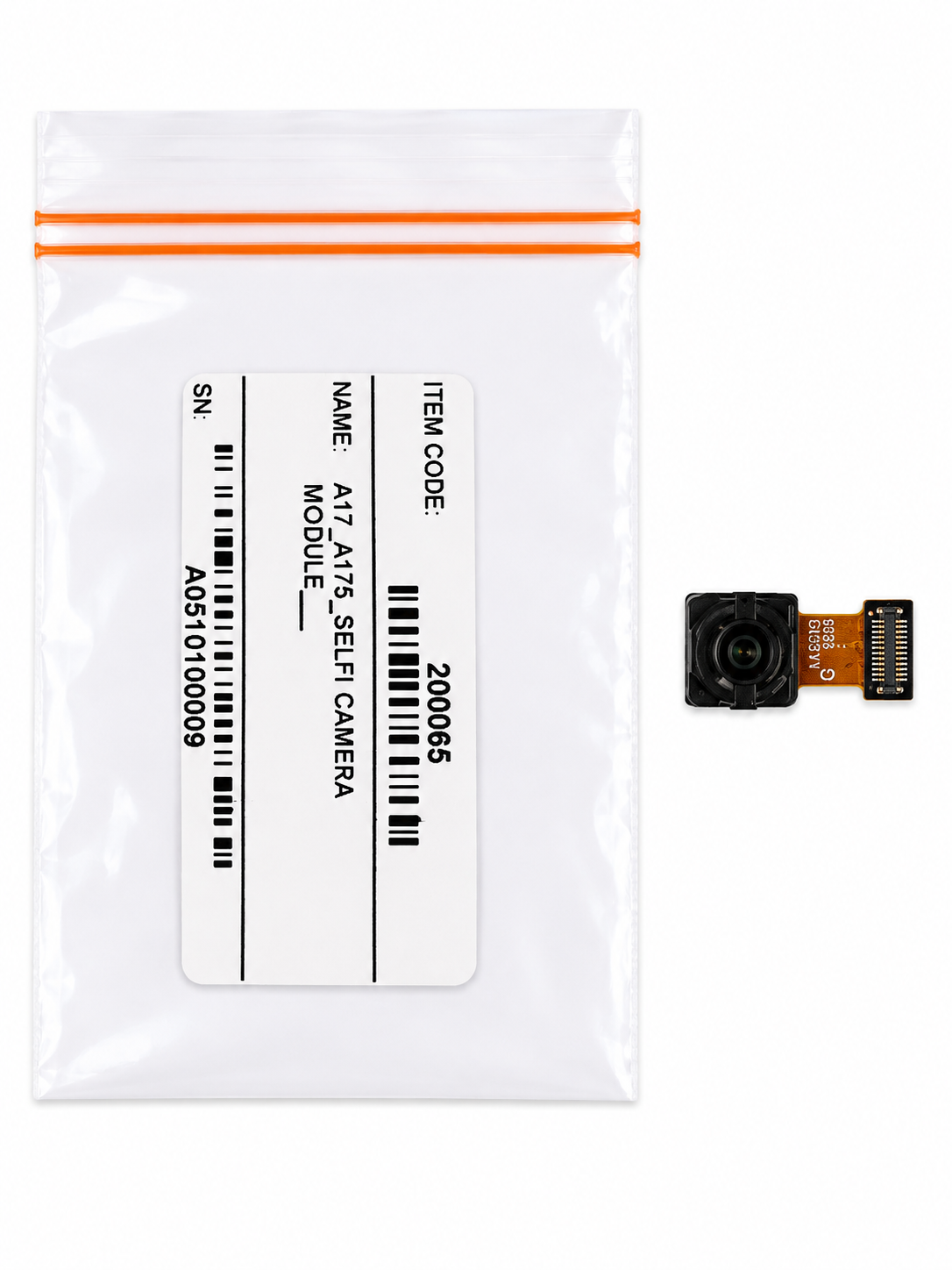 (روکاری) SELFIE CAMERA MODULE SAMSUNG A17 (A175) SECOND با گارانتی سه ماهه جی اس ام سرویس