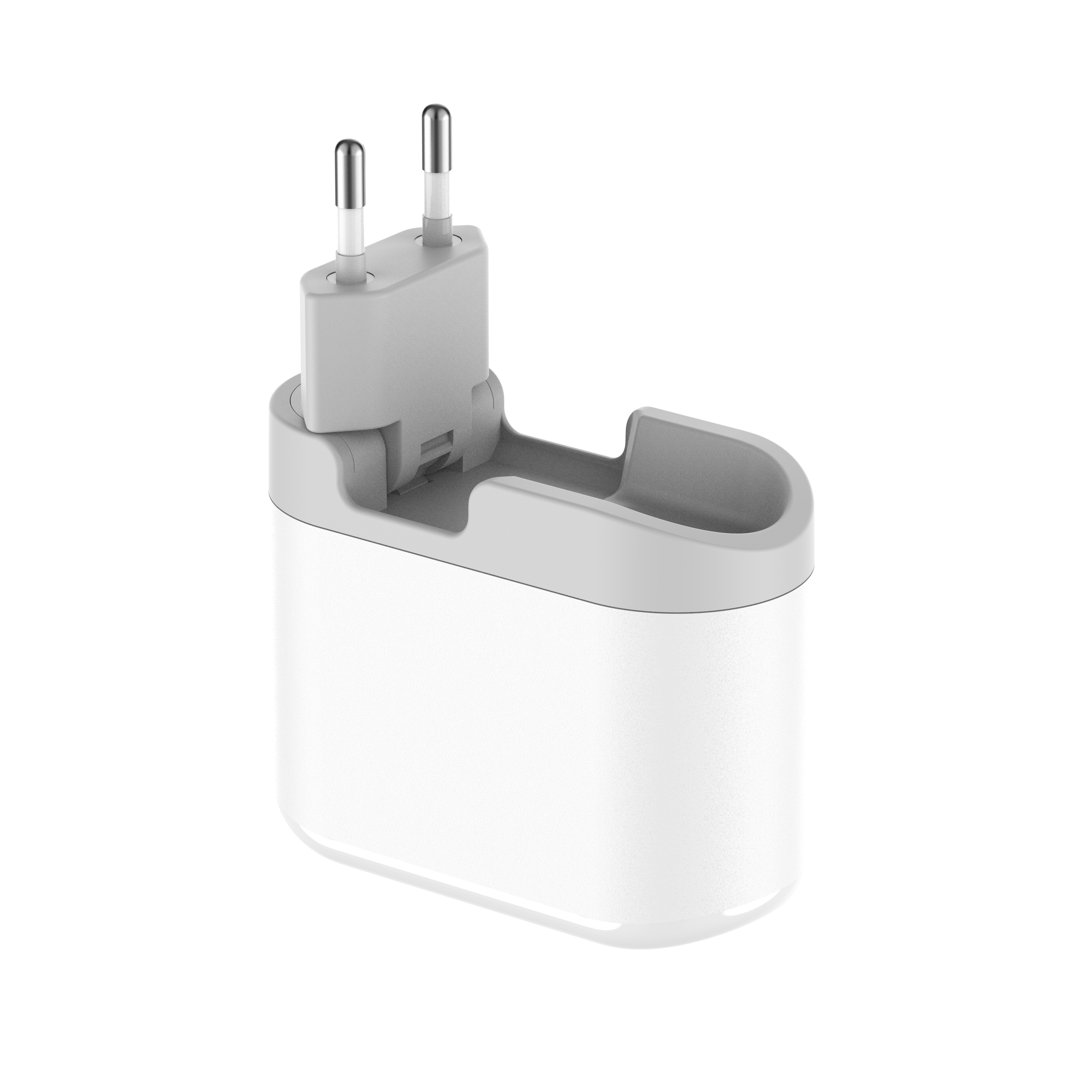 شارژر دیواری 36W بودی PD و فست با یک خروجی USB و یک خروجی USB-C و سری قابل چرخش مدل AC328EW با گارانتی 18 ماهه (6 ماه تعویض) — تصویر ۳
