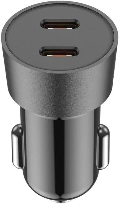شارژر فندکی 33W بودی PD و فست با دو خروجی USB-C و کابل شارژ USB-C به لایتنینگ مدل CC622RTLB با گارانتی 18 ماهه (6 ماه تعویض) — تصویر ۳