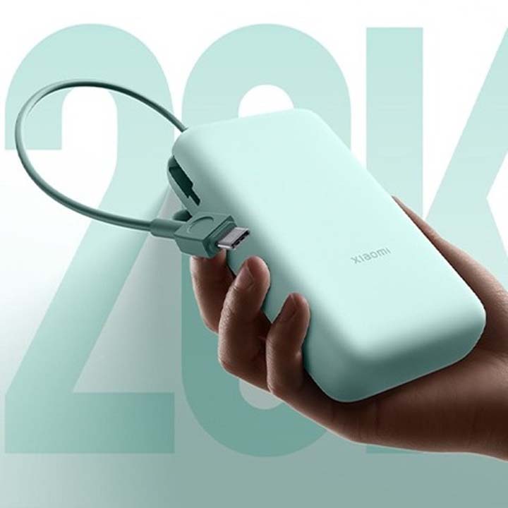 پاوربانک 20000 میلی آمپر شیایومی 22.5 وات مدل Xiaomi PB2020MI اوریجینال با پک گلوبال با گارانتی 18 ماهه شرکتی - 4