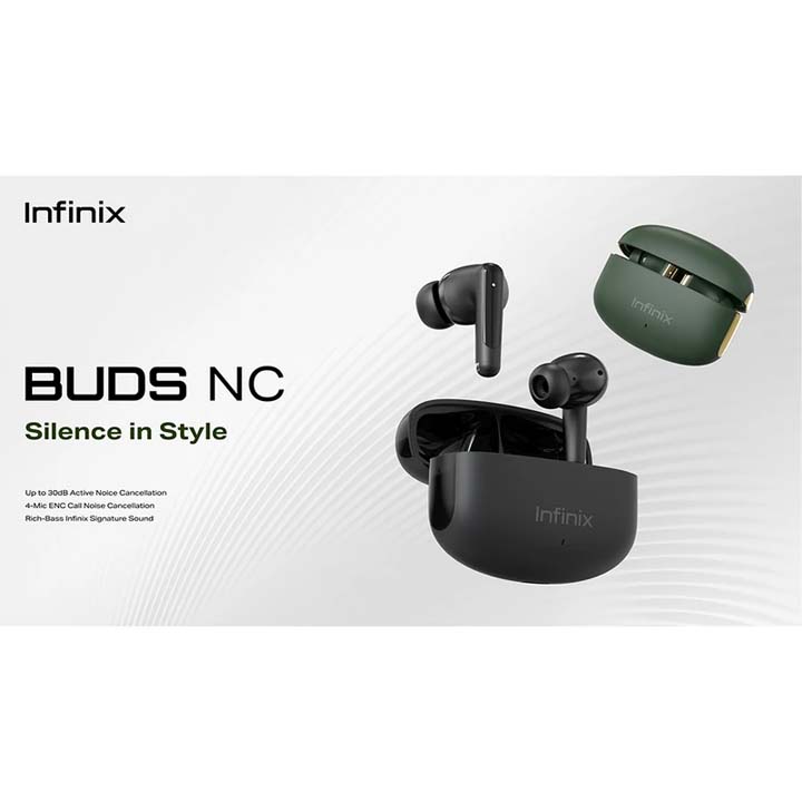 هندزفری بلوتوثی اینفینیکس مدل Infinix Buds NC XE28 با گارانتی 18 ماهه شرکتی — تصویر ۳