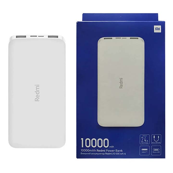 پاوربانک 10000 میلی آمپر شیایومی 10 وات مدل Redmi PB100LZM با گارانتی 18 ماهه شرکتی — تصویر ۹