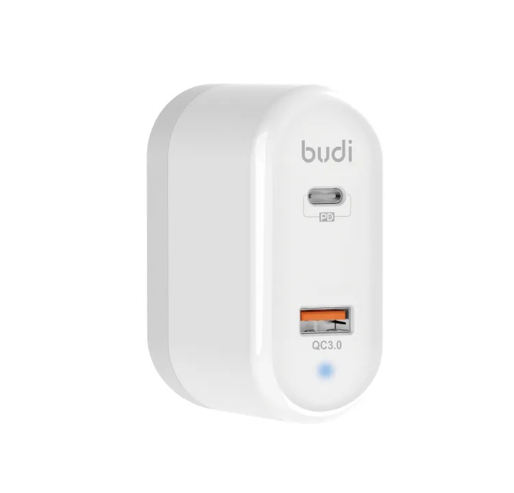 شارژر دیواری 36W بودی PD و فست با یک خروجی USB و یک خروجی USB-C و سری قابل چرخش مدل AC328EW با گارانتی 18 ماهه (6 ماه تعویض) — تصویر ۵