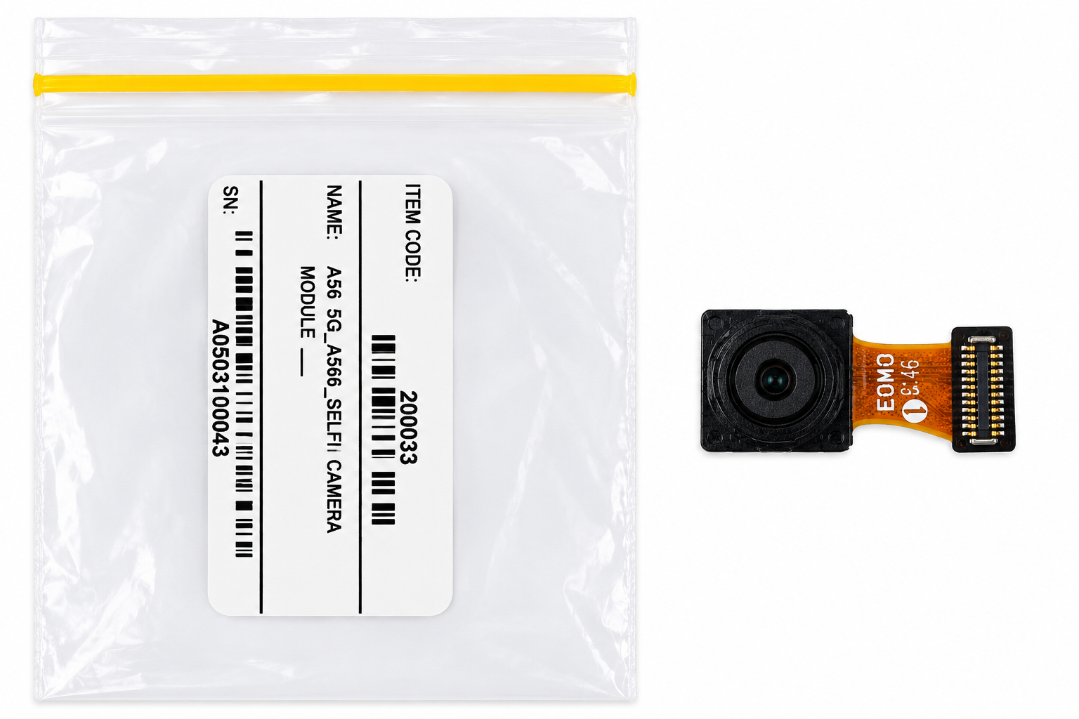 (روکاری) SELFIE CAMERA MODULE SAMSUNG A56 5G (A566) SECOND با گارانتی سه ماهه جی اس ام سرویس