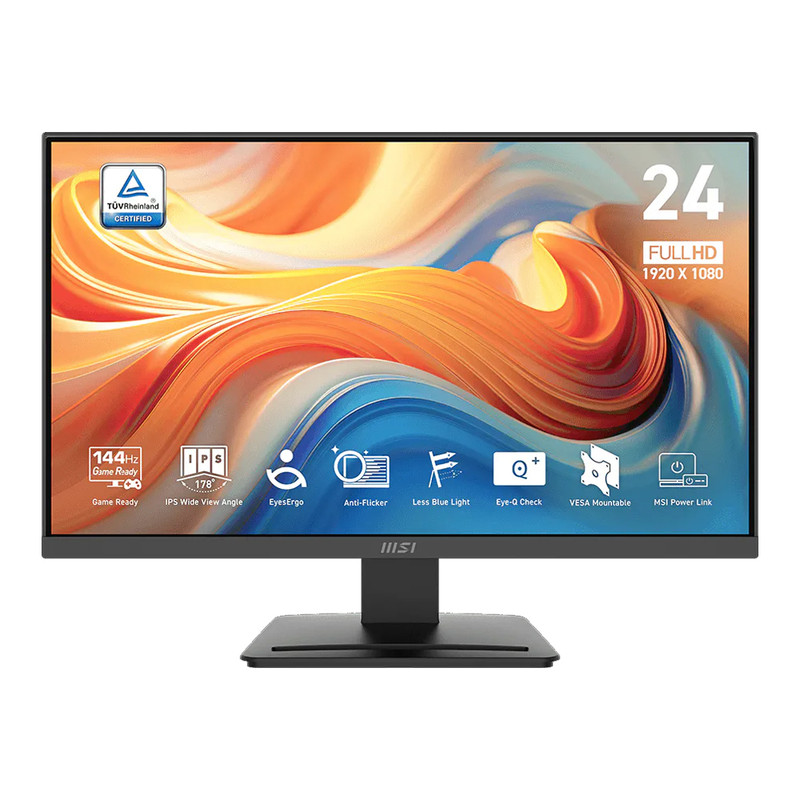 مانیتور 24 اینچ ام اس آی مدل PRO MP243L E14 با گارانتی 18 ماهه شرکتی