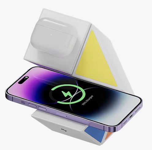 شارژر بی سیم چهار کاره 20W بودی دارای نورپردازی و کابل USB-C به طول 1.2 متر مدل WL4600W با گارانتی 18 ماهه (6 ماه تعویض) — تصویر ۲۳