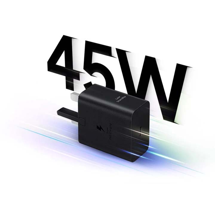 شارژر دیواری 45 وات اوریجینال سامسونگ مدل Samsung EP-T4511 سه پین با گارانتی 18 ماهه شرکتی — تصویر ۵