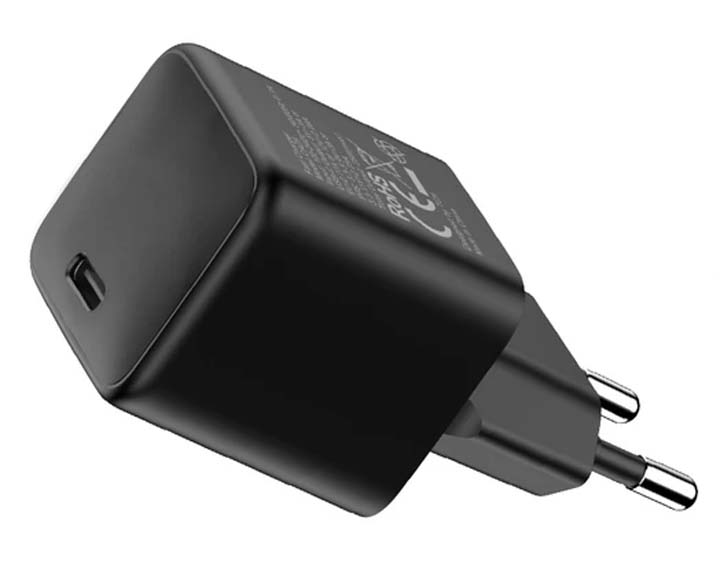 شارژر دیواری 25 وات تی سی اچ مدل TCH CA25 دو پین با 1 خروجی USB-C با گارانتی 18 ماهه شرکتی — تصویر ۶