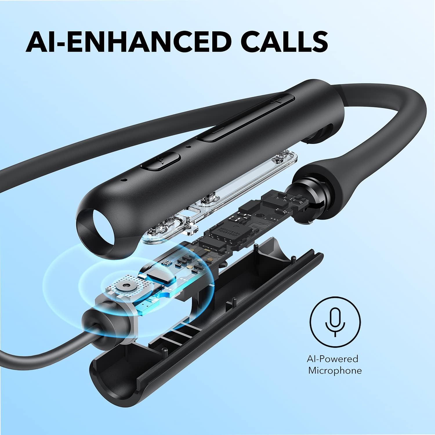 هندزفری گردنی انکر مدل Anker SoundCore Life U2i Upgraded A3213 با گارانتی 18 ماهه شرکتی — تصویر ۷