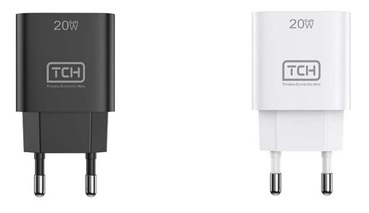 شارژر دیواری 20 وات تی سی اچ مدل TCH CB20 دو پین با 1 خروجی USB-C با گارانتی 18 ماهه شرکتی — تصویر ۶