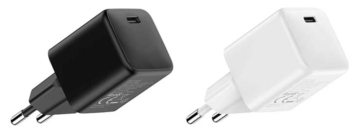 شارژر دیواری 25 وات تی سی اچ مدل TCH CA25 دو پین با 1 خروجی USB-C با گارانتی 18 ماهه شرکتی — تصویر ۷