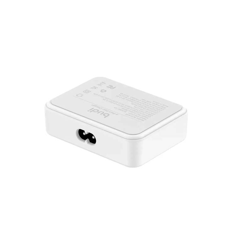 هاب شارژ رومیزی 60W GaN بودی 6 پورت به همراه کابل 1.5 متری مدل AC318EW با گارانتی 18 ماهه (6 ماه تعویض) — تصویر ۴
