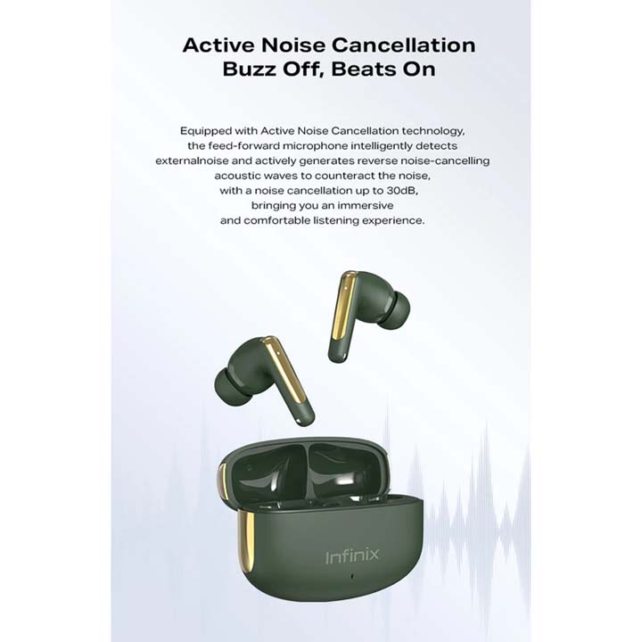 هندزفری بلوتوثی اینفینیکس مدل Infinix Buds NC XE28 با گارانتی 18 ماهه شرکتی — تصویر ۱۱