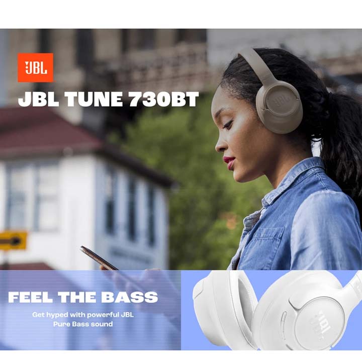هدفون بی سیم جی بی ال مدل JBL Tune 730BT با گارانتی 18 ماهه شرکتی — تصویر ۸