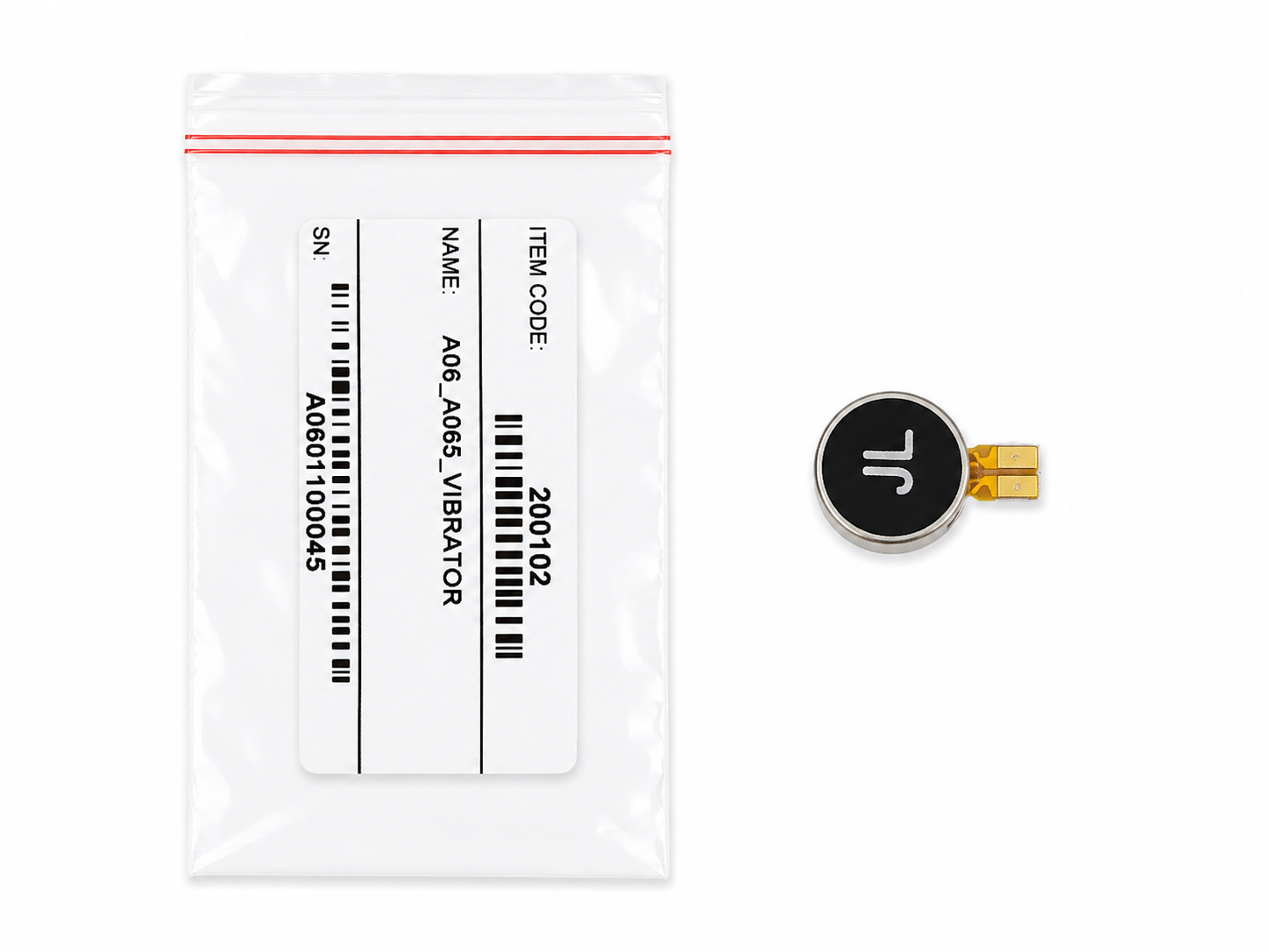 (روکاری)VIBRATOR SAMSUNG A06 (A065) SECOND با گارانتی سه ماهه جی اس ام سرویس