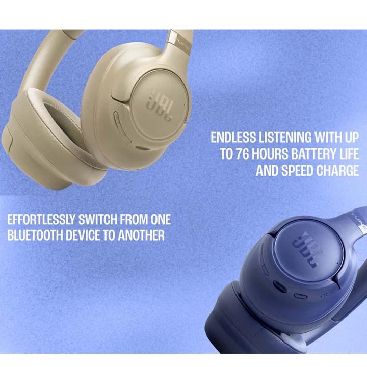 هدفون بی سیم جی بی ال مدل JBL Tune 730BT با گارانتی 18 ماهه شرکتی — تصویر ۹