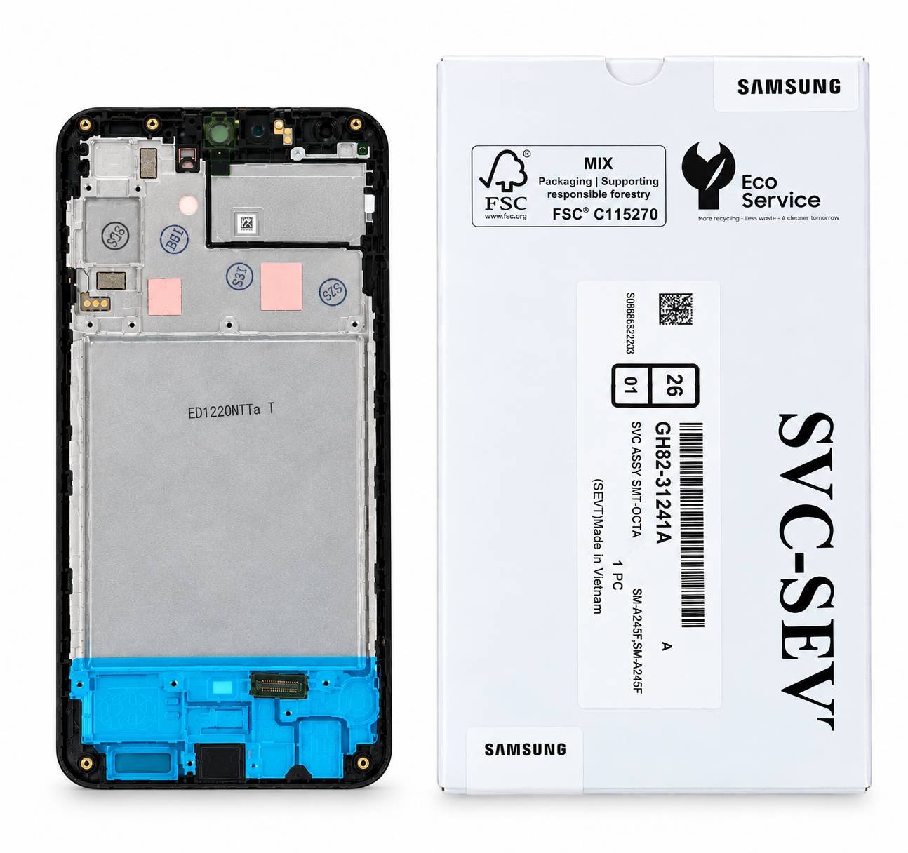 LCD SAMSUNG A24 - 4G (A245) W.F (SERVICE PACK)