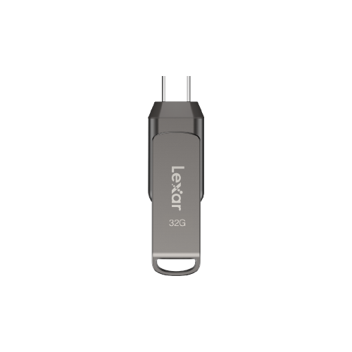 فلش مموری 32 گیگابایت لکسار مدل Lexar Dual Drive D400 Type A & C USB 3.2 با گارانتی 24 ماهه شرکتی