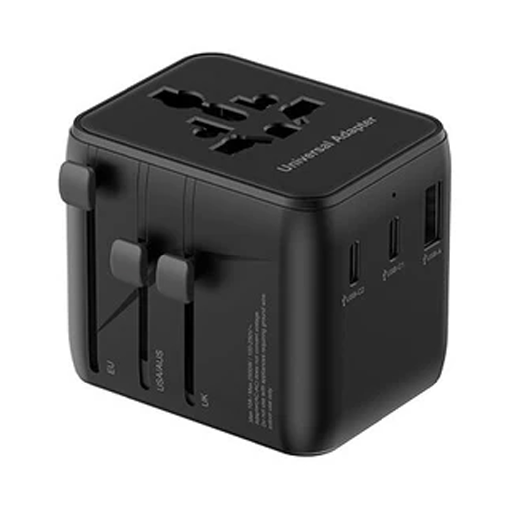 شارژر دیواری 25 وات تی سی اچ مدل TCH Universal UCA25 با 2 خروجی USB-C و 1 خروجی USB با گارانتی 18 ماهه شرکتی — تصویر ۳