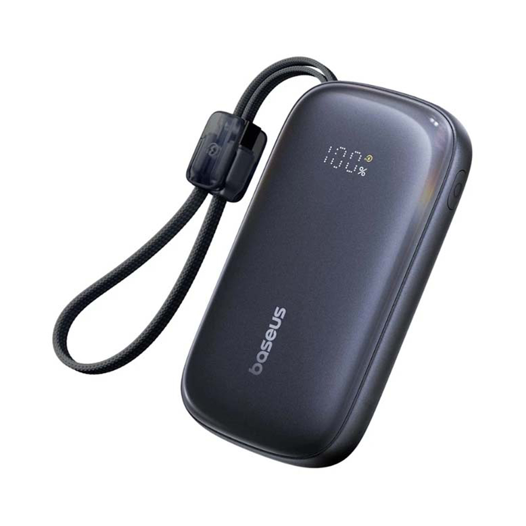 پاوربانک 20000 میلی آمپر باسیوس 22.5 وات مدل Baseus EnerFill FC21 Qpow 3 Ultra به همراه کابل جداشونده با گارانتی 24 ماهه شرکتی - 3