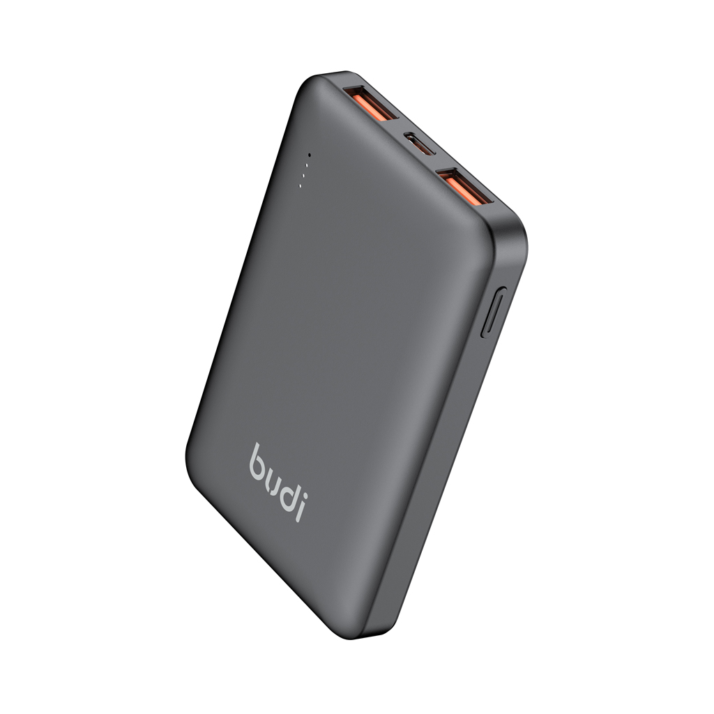 پاوربانک بودی PD و فست 10000mAh 22.5W با 3 پورت خروجی مدل PB091B با گارانتی 18 ماهه (6 ماه تعویض)