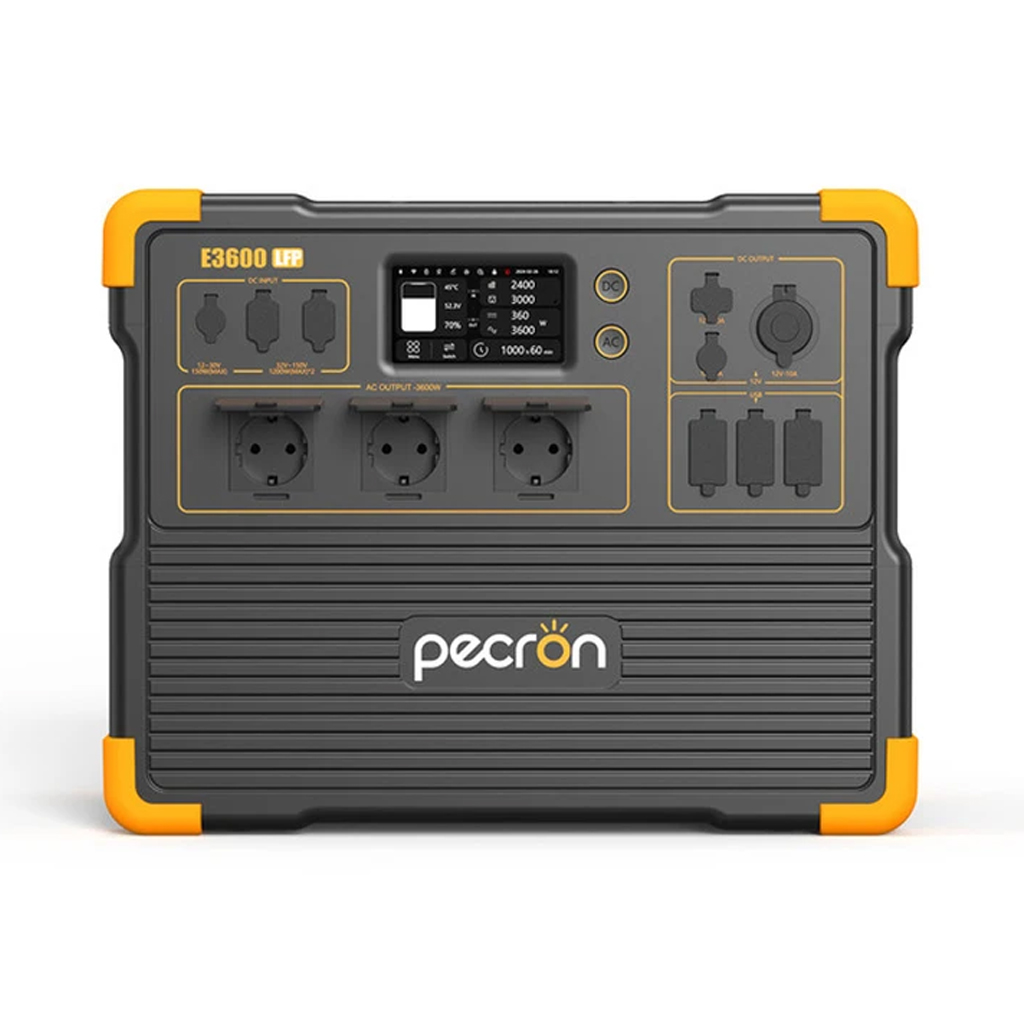پاور استیشن 60000 میلی آمپر پکرون 3600 وات مدل Pecron E3600 LFP با گارانتی 18 ماهه شرکتی