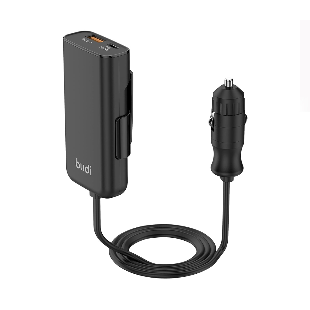 شارژر فندکی 118W بودی PD و فست با 2 پورت مدل CC069B با گارانتی 18 ماهه (6 ماه تعویض) — تصویر ۲