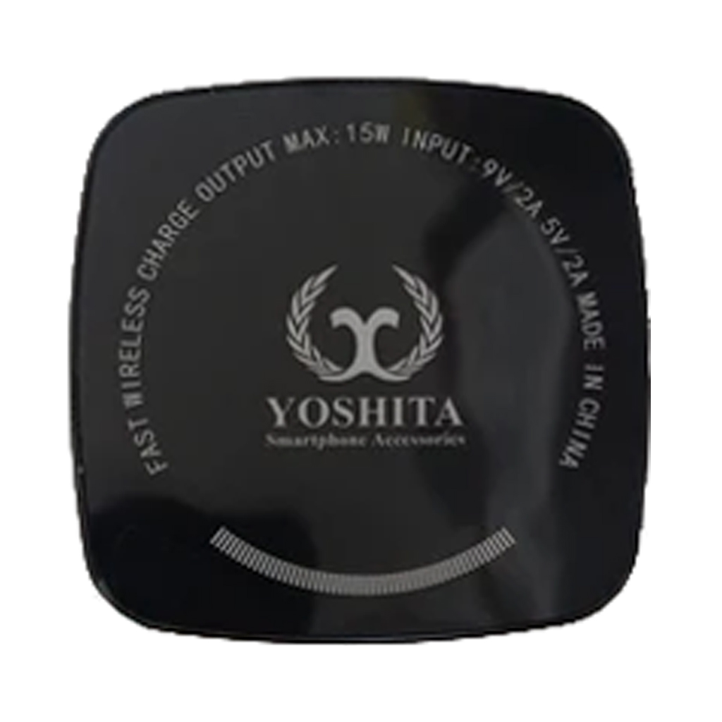 شارژر بی سیم 15 وات یوشیتا مدل Yoshita YH-016 با گارانتی 12 ماهه شرکتی