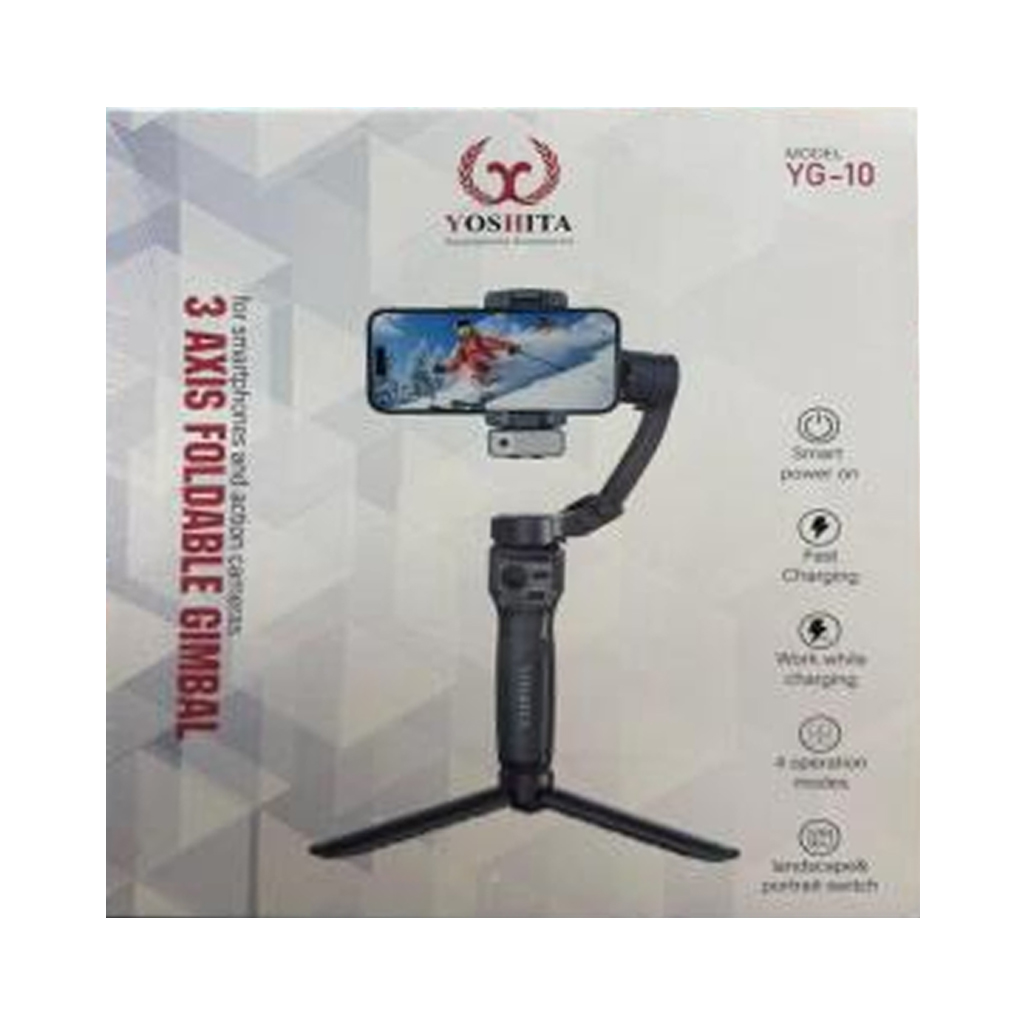 پایه نگهدارنده گیمبال موبایل یوشیتا مدل Yoshita YG-10 با گارانتی 12 ماهه شرکتی