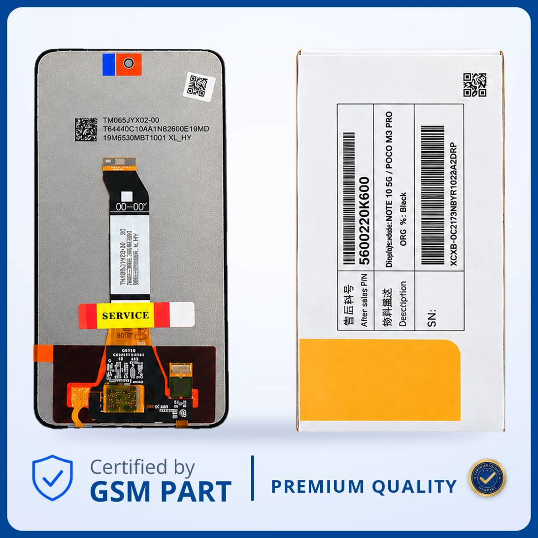 LCD XIAOMI REDMI 10 / REDMI 10 PRIME N.F (ORG NEW) GSM PART