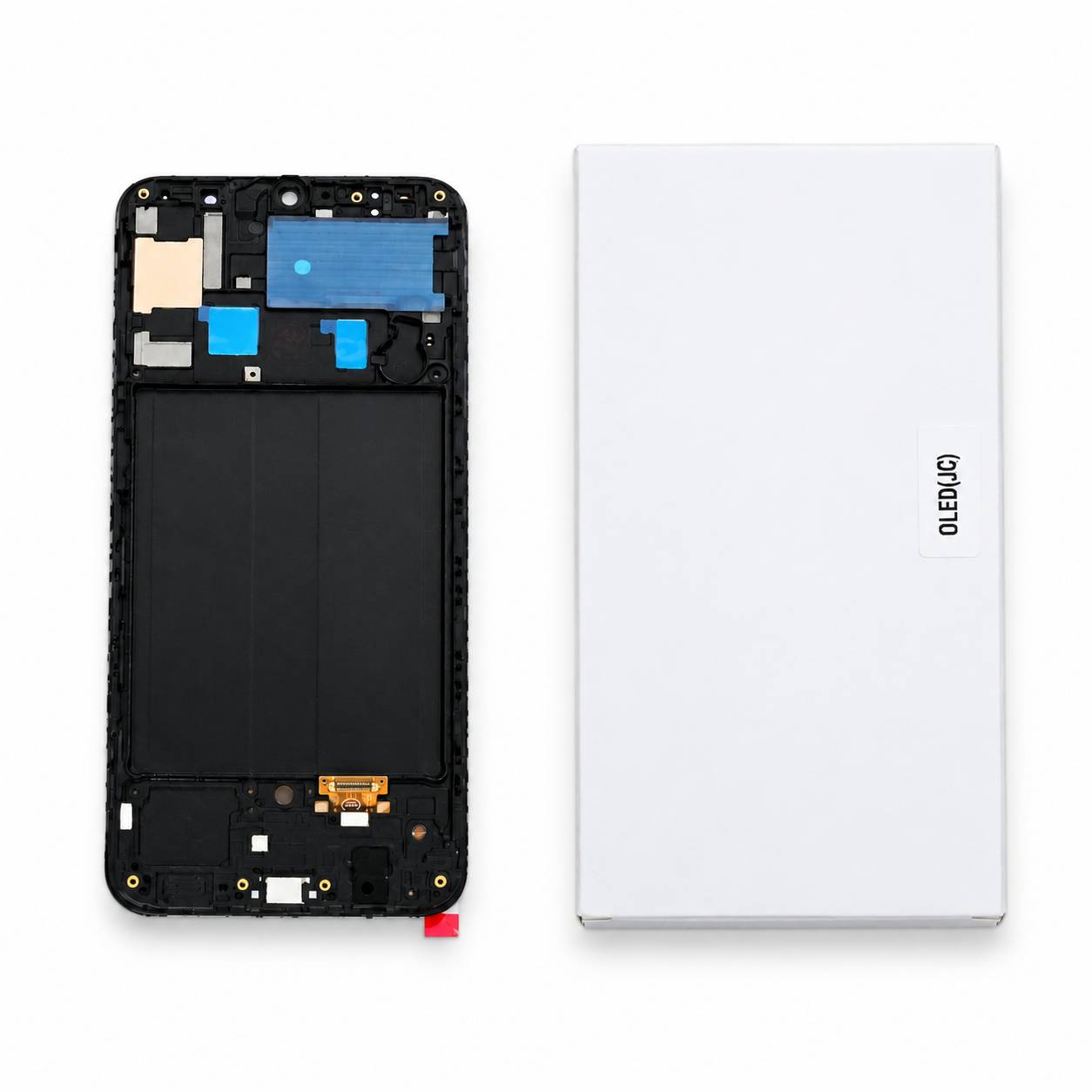 LCD SAMSUNG A50 (A505 / A305 / A507) W.F (OLED FLAT JC)