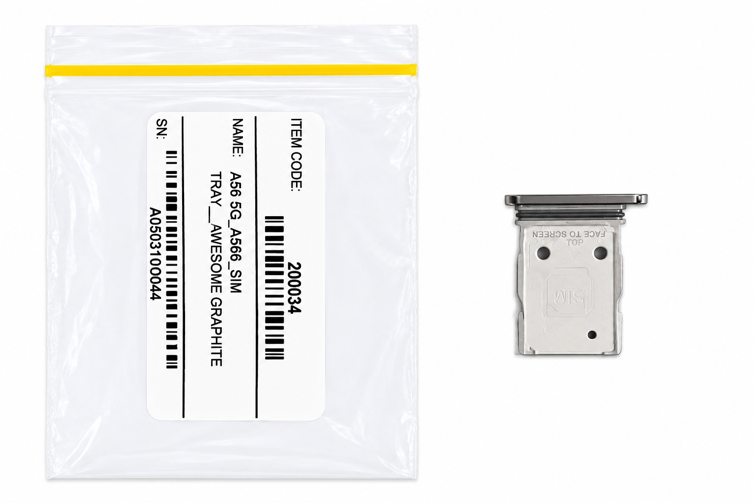(روکاری)  SIM TRAY SAMSUNG A56 5G (A566) SECOND با گارانتی سه ماهه جی اس ام سرویس