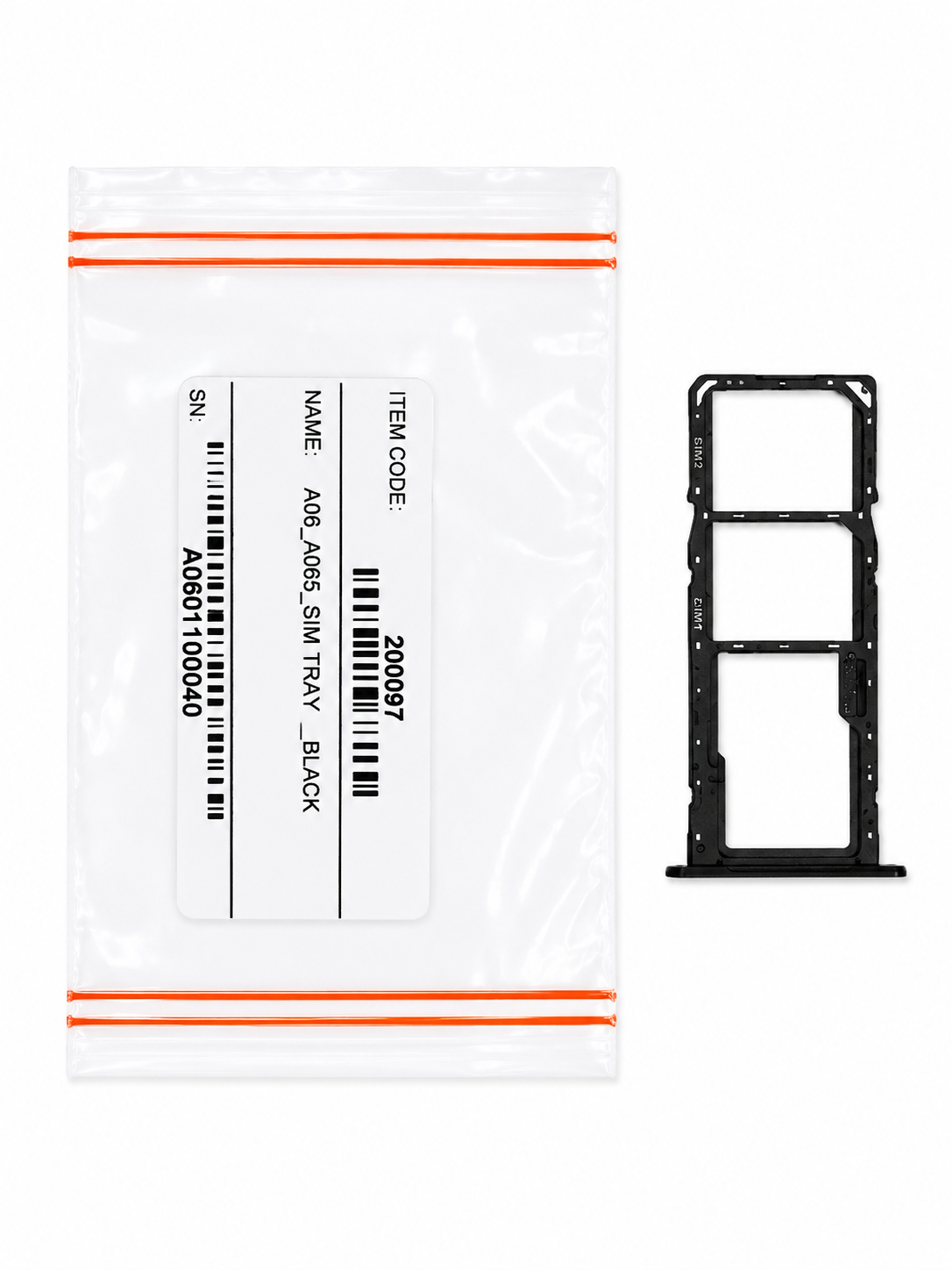 (روکاری)  SIM TRAY SAMSUNG A06 (A065) SECOND با گارانتی سه ماهه جی اس ام سرویس